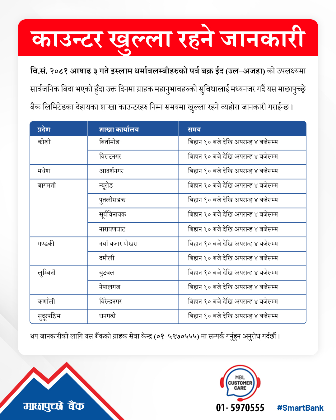 Important Notice !!!! 